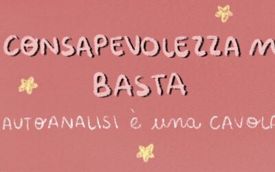 La consapevolezza da sola non basta